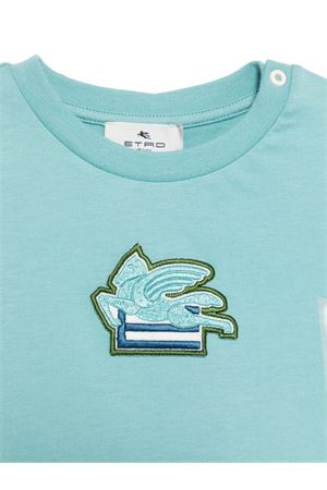 Pegaso-Embroidered T-Shirt ETRO KIDS | GW8571Z208160I